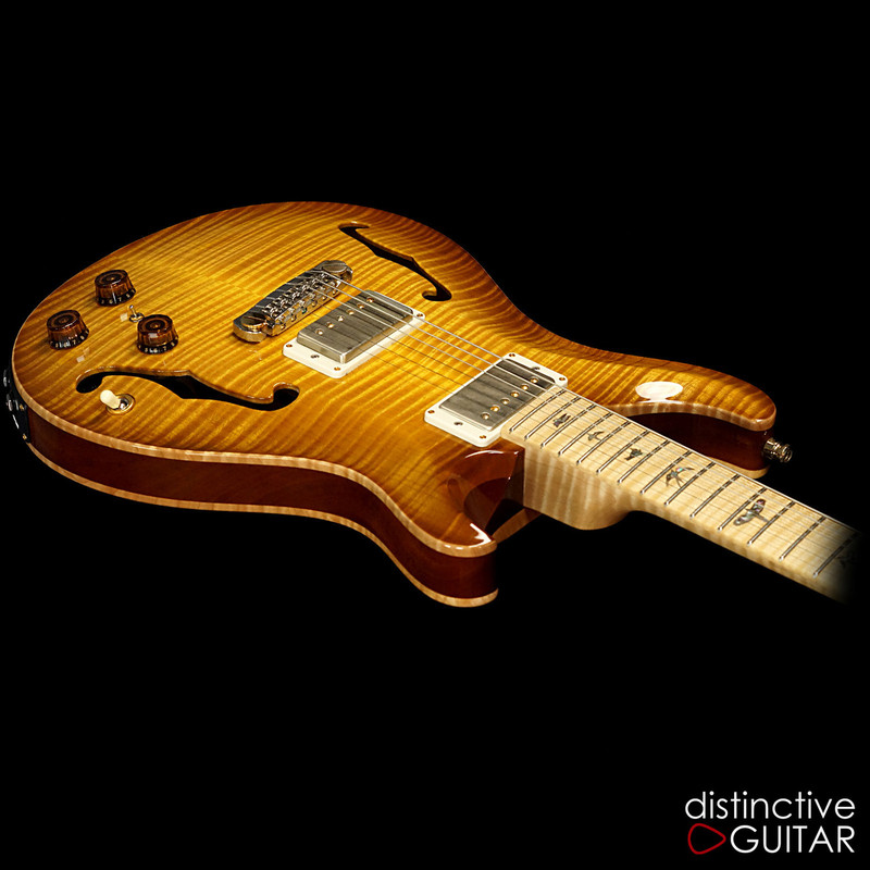 Paul Reed Smith Archtop Hollowbody II Artist Package Livingston Lemondrop